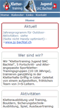 Mobile Screenshot of kinderbergsteigen.ch